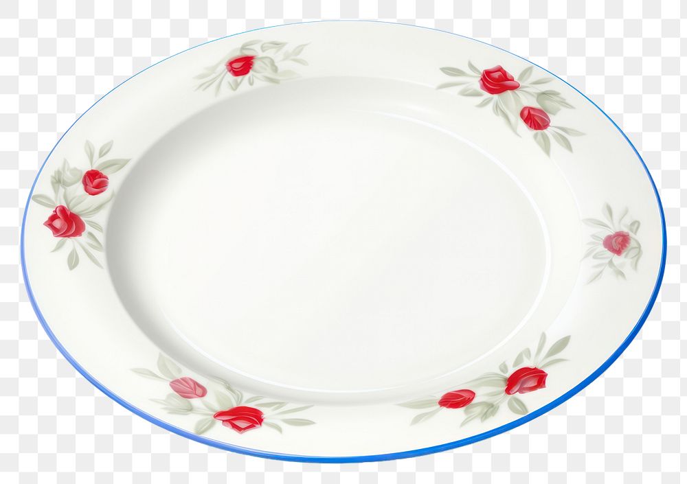 PNG Porcelain platter saucer plate.