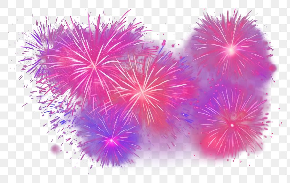 PNG Firework fireworks purple pink. AI generated Image by rawpixel.