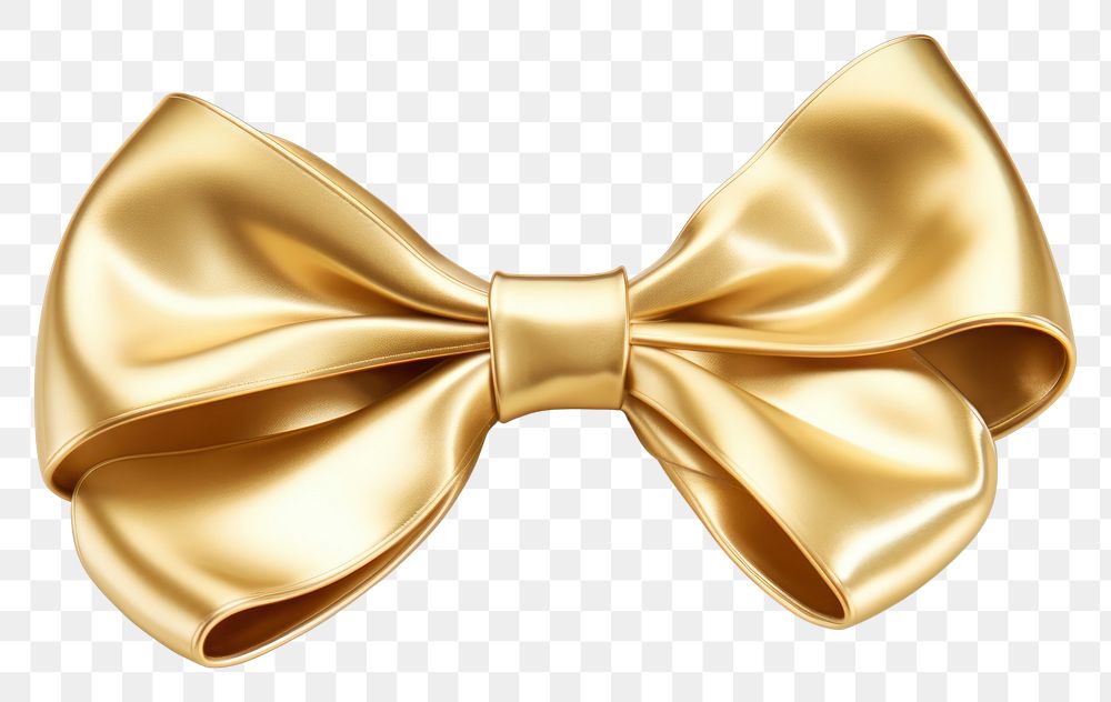 PNG Jewelry ribbon gold white background.