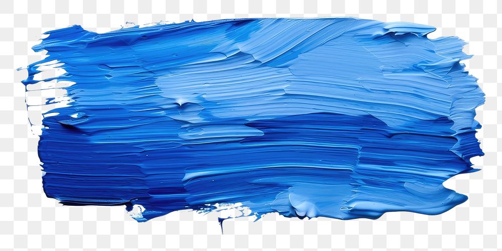 PNG Cornflower blue flat paint brush stroke backgrounds white background splattered.