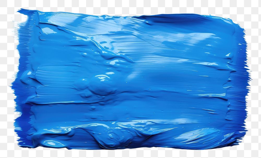 PNG Cornflower blue flat paint brush stroke backgrounds rectangle white background.