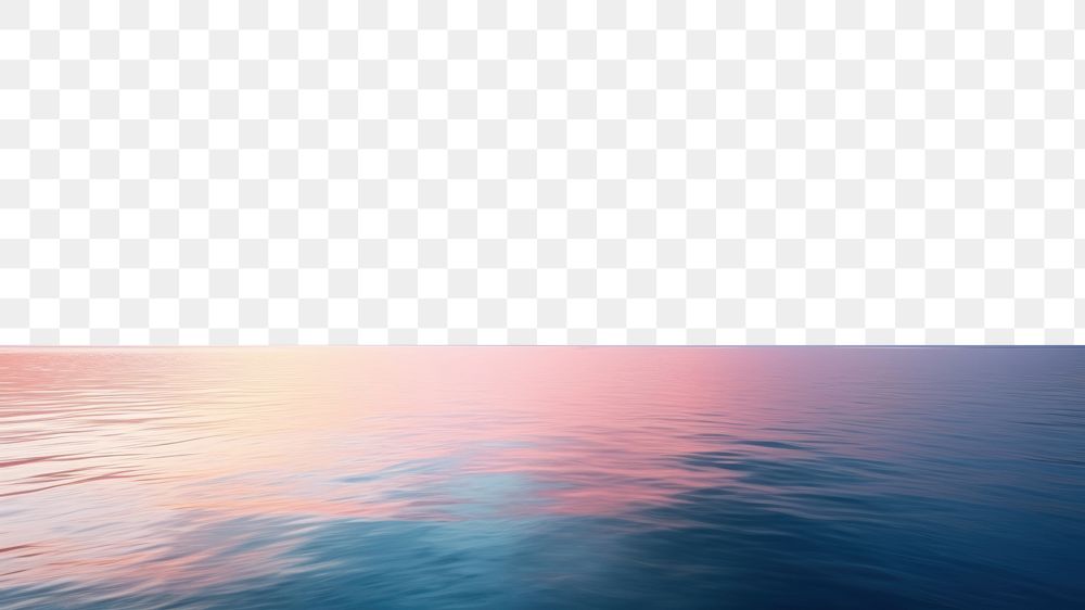 PNG Blurry calm sea background backgrounds outdoors horizon. AI generated Image by rawpixel.