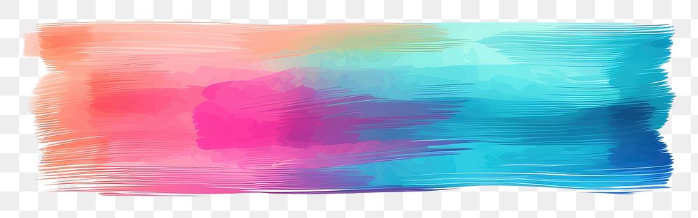 PNG Gradient flat paint brush stroke backgrounds rectangle white background.