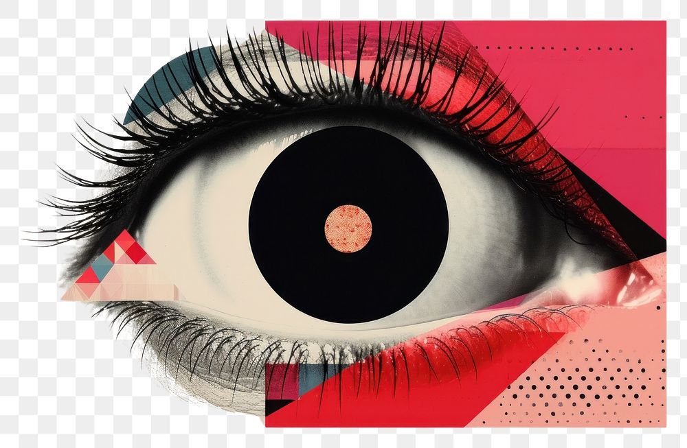 PNG  Eye graphics art advertisement.