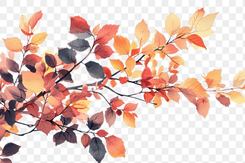 PNG  Autumn backgrounds plant leaf.