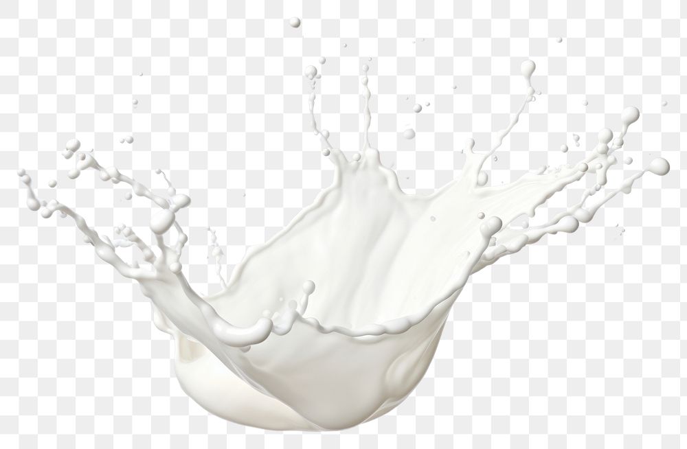 PNG  Milk Splash milk white simplicity. 