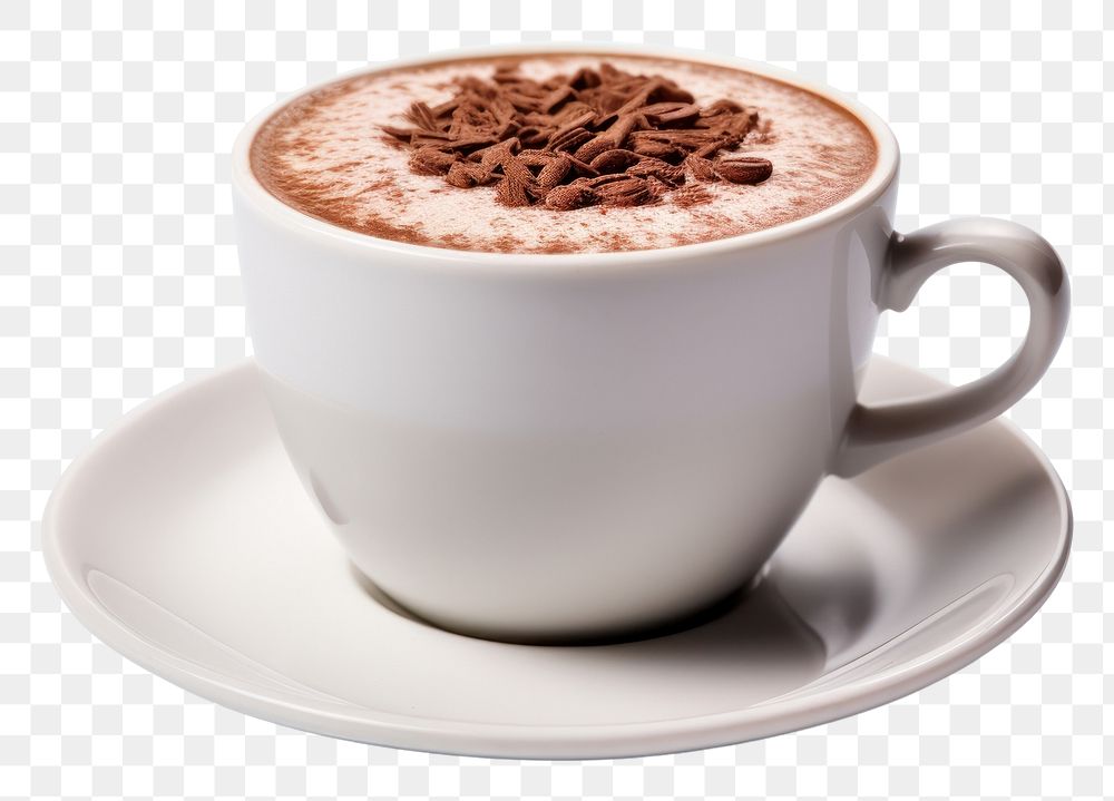 PNG  Hot chocolate dessert coffee drink. AI generated Image by rawpixel.