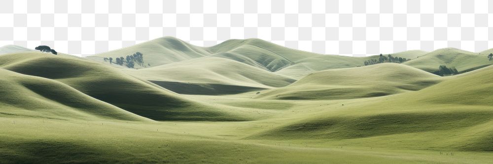 PNG  Hills in au tumnx landscape grassland outdoors. AI generated Image by rawpixel.