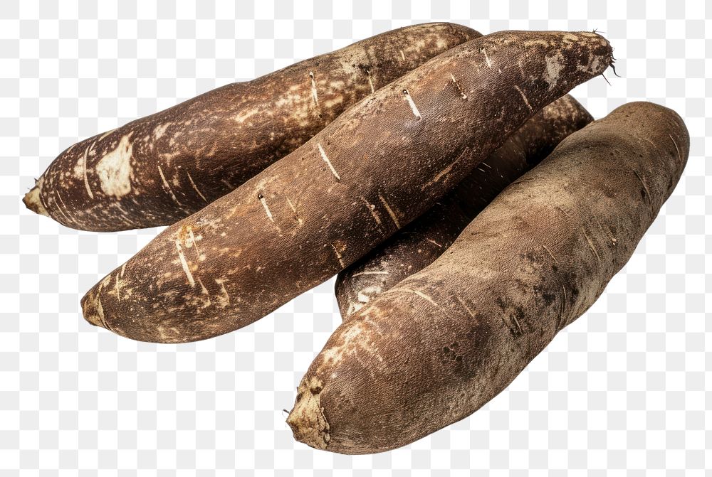 PNG African yam vegetable plant food.