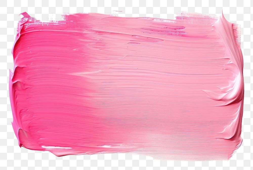 PNG Pink flat paint brush stroke backgrounds rectangle petal.