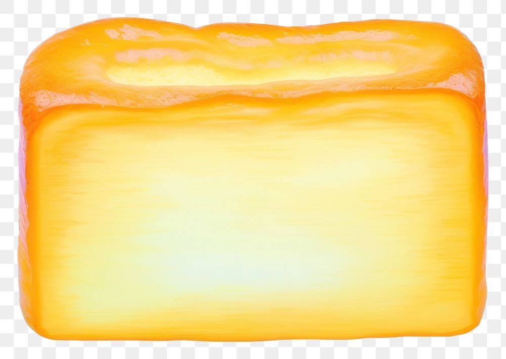 PNG  Surrealistic painting of french toast food white background rectangle.