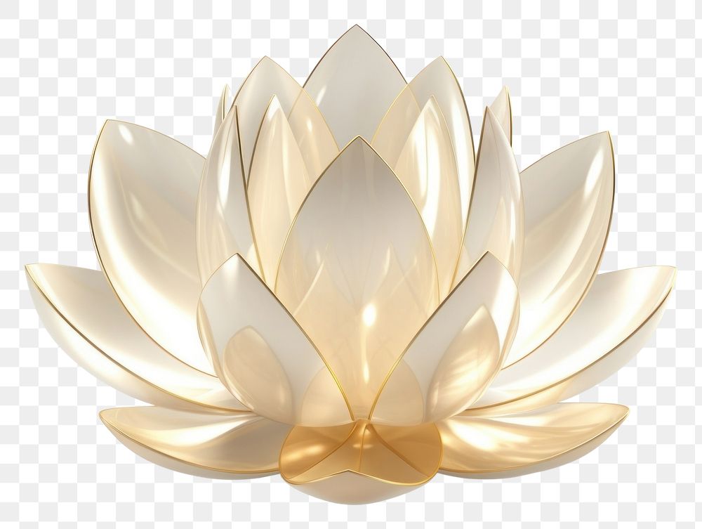 PNG Lotus flower jewelry plant white background