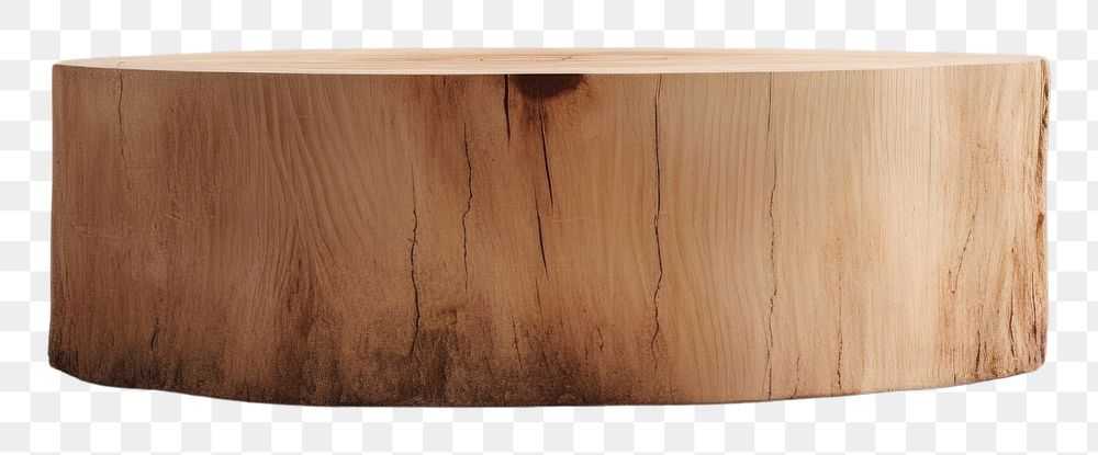 PNG  A piece of wood sitting on top of a table furniture plywood indoors. AI generated Image by rawpixel.