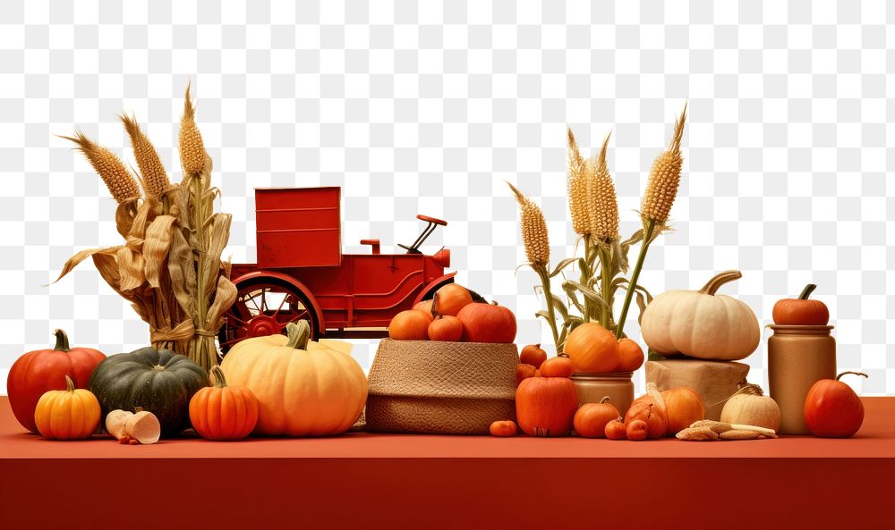 PNG Farm to table vegetable harvest pumpkin.
