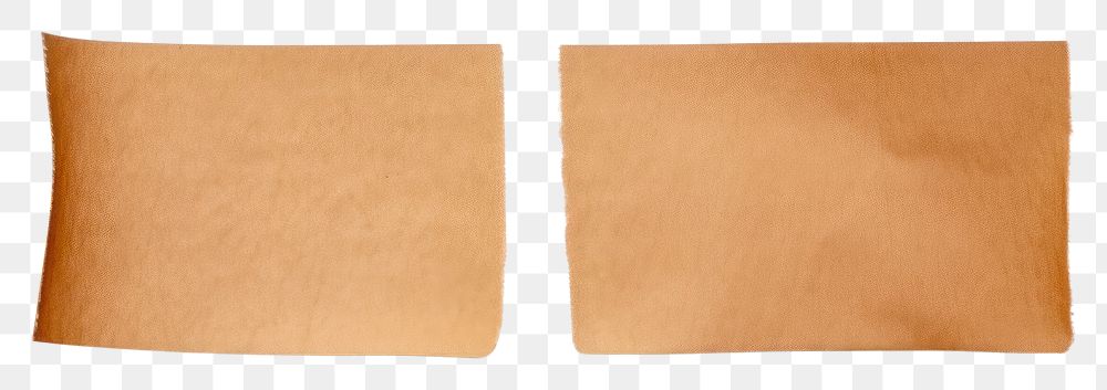 PNG  Brown adhesive strip white background simplicity rectangle.