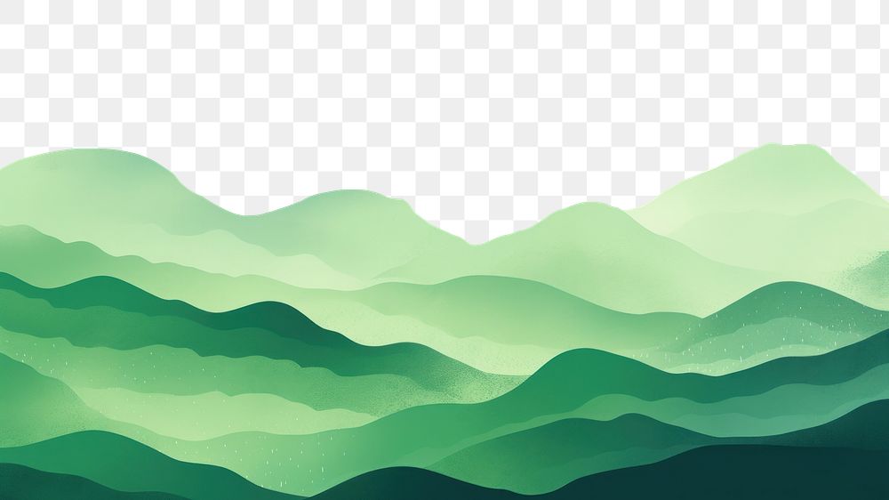 PNG A lush green hillside backgrounds mountain abstract. AI generated Image by rawpixel.