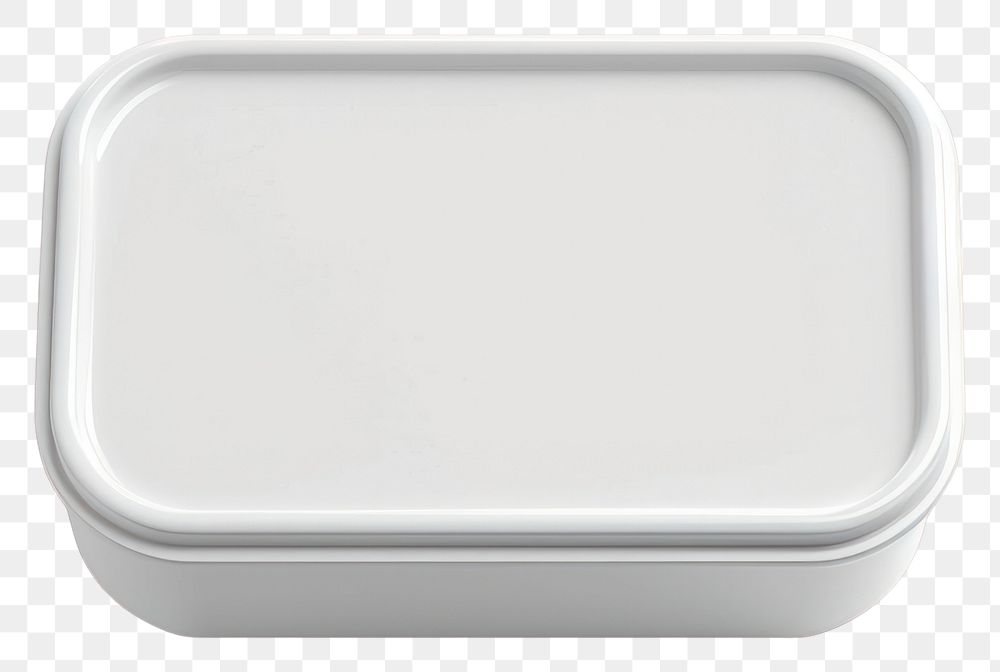 PNG Lunchbox mockup rectangle container porcelain.