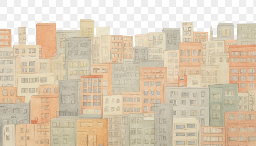 PNG  City background backgrounds outdoors painting. AI generated Image by rawpixel.