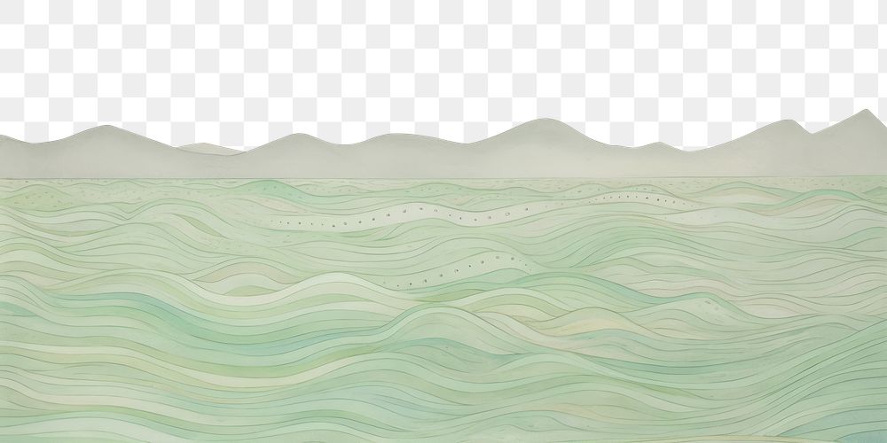 PNG  Sea background backgrounds outdoors painting. AI generated Image by rawpixel.