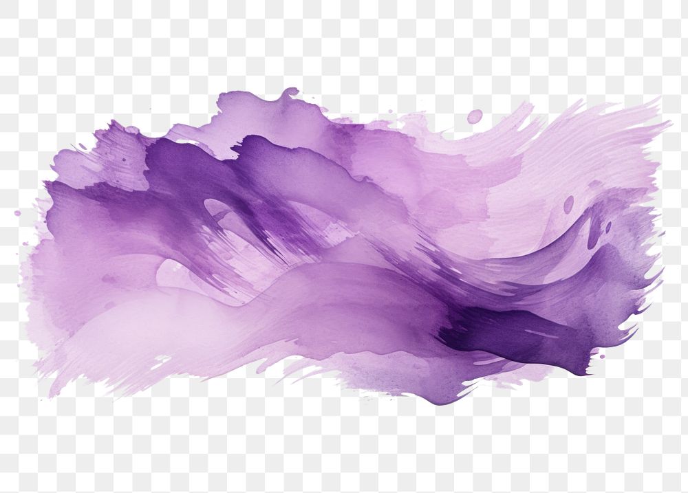 PNG Purple watercolor backgrounds drawing art.