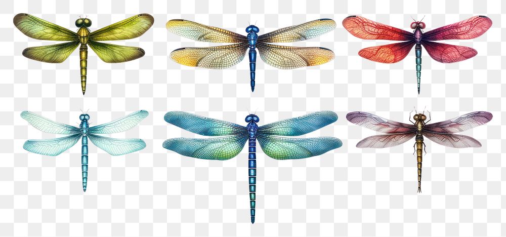 PNG Dragonfly border dragonfly animal insect.