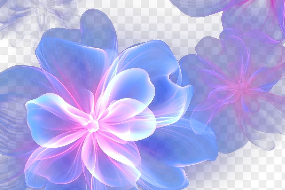 PNG  Lines flower pattern backgrounds abstract blue.