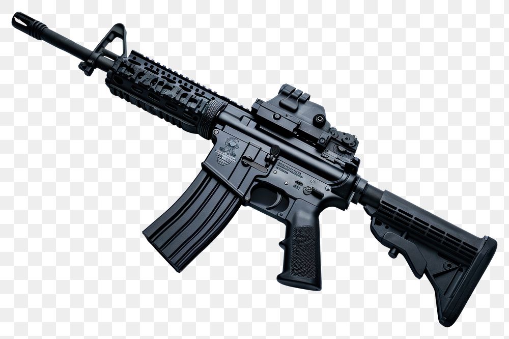 PNG  Assault rifle weapon gun assault rifle.