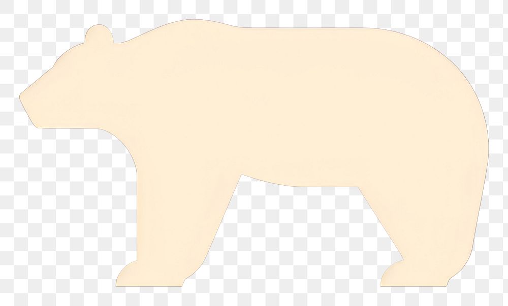 PNG  Bear icon wildlife mammal animal.