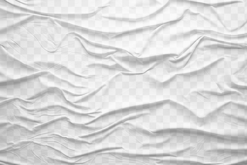 PNG  Wrinkled paper texture backgrounds white abstract
