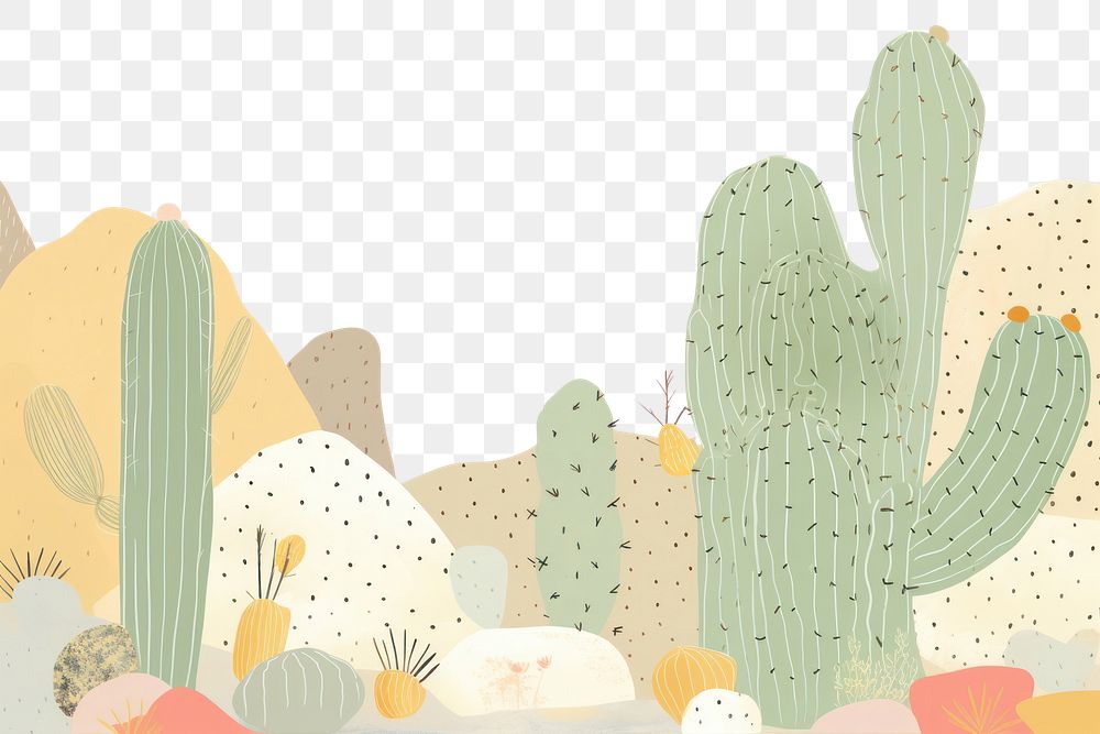 PNG  Cactus background backgrounds plant tranquility.
