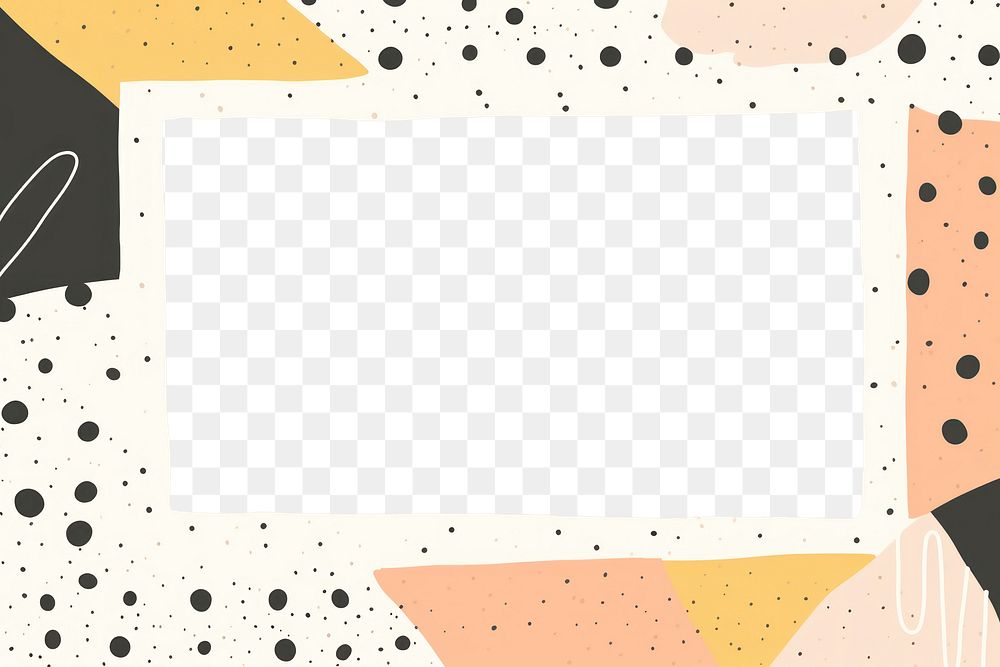 PNG Confetti paper rectangle abstract.