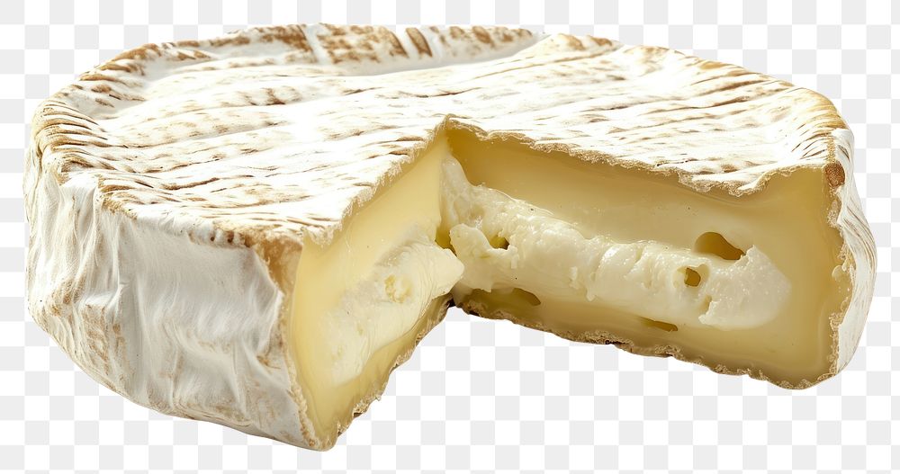 PNG  Picese of cheese brie food parmigiano-reggiano white background.