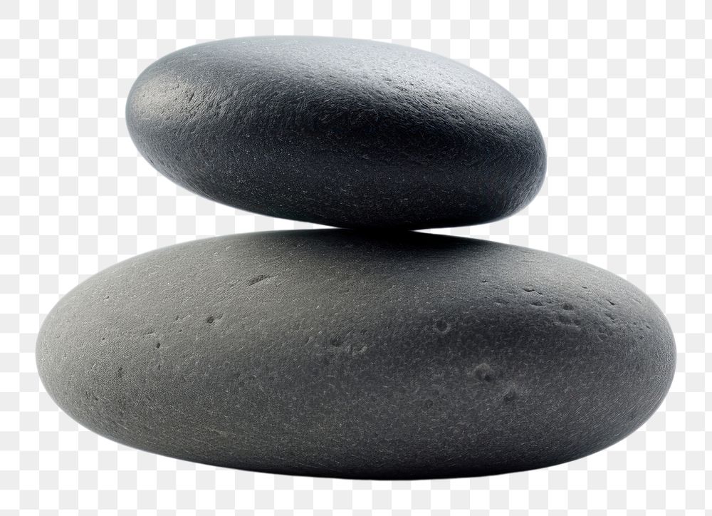 PNG One Zen stone pebble white background accessories.
