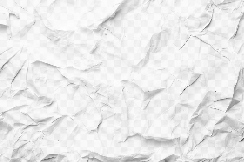 PNG  Recycled crumpled white paper backgrounds textured wrinkled