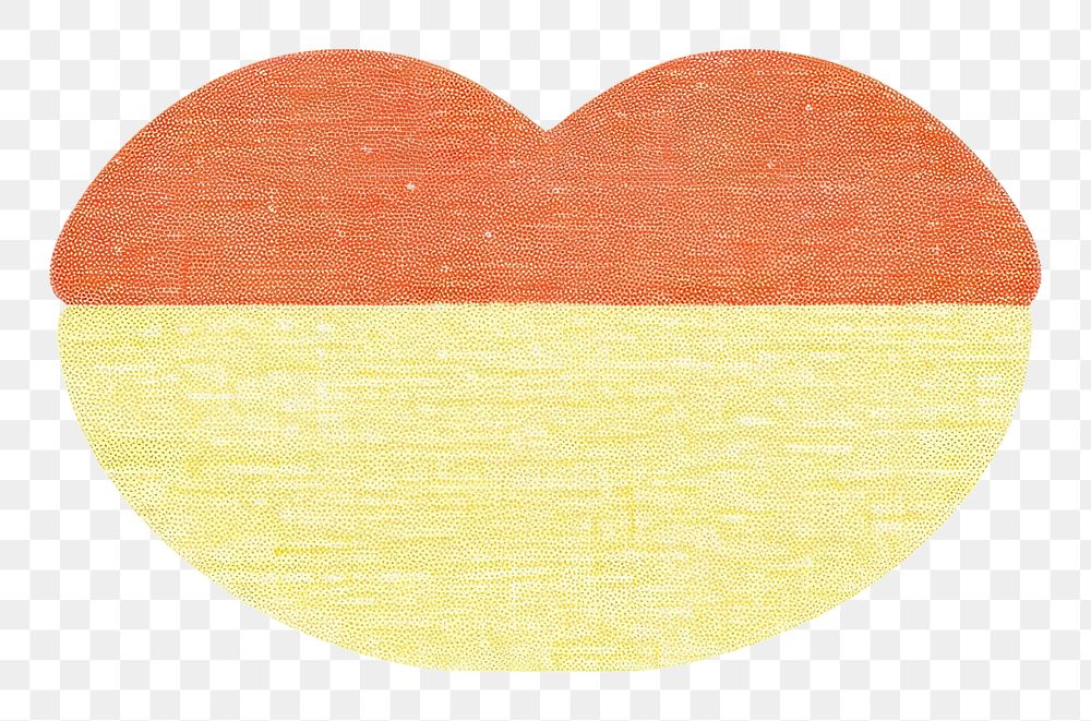 PNG  Kiss emoji white background creativity grapefruit. AI generated Image by rawpixel.