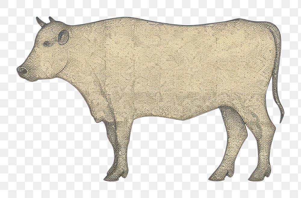 PNG Animal mammal cow livestock.