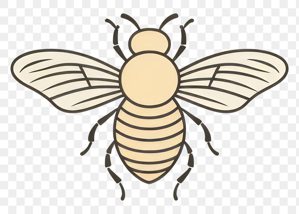 PNG Insect animal bee invertebrate.
