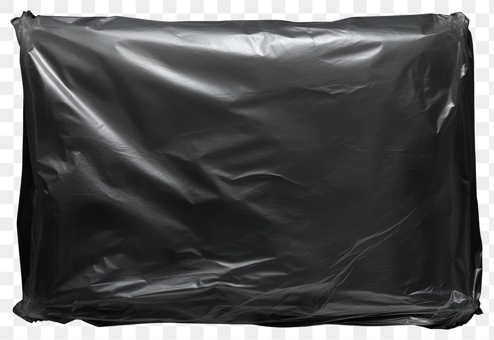 PNG Minimal plastic wrap backgrounds black bag.