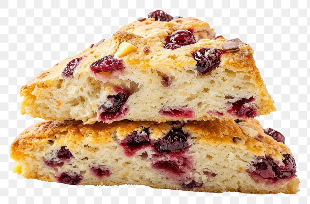 PNG Cranberry Orange Scone cranberry dessert scone.