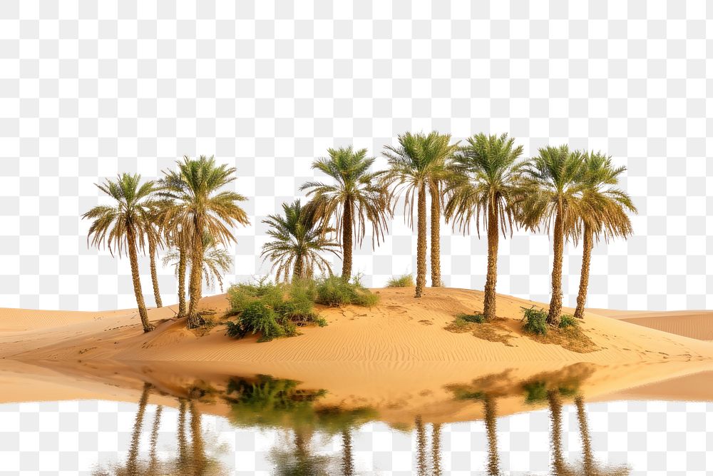 PNG Oasis in Sahara desert landscape outdoors nature.