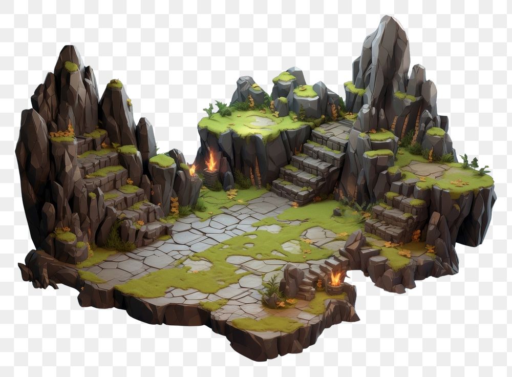 PNG  Ruin screenshot outdoors terrain.