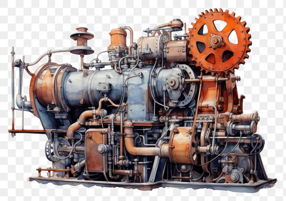 PNG Machinery machinery vehicle engine.