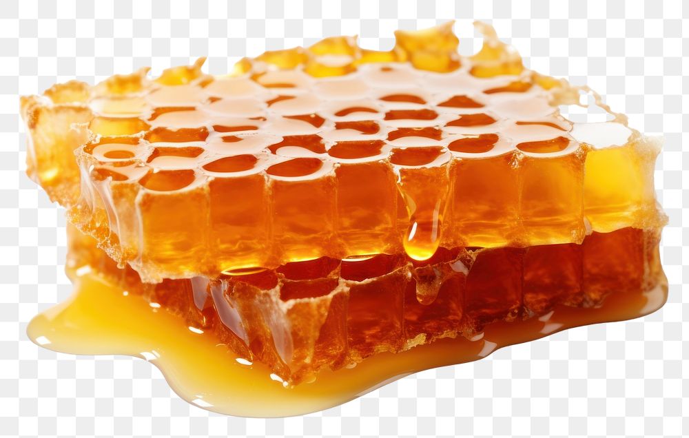 PNG  Honeycomb dessert food apiculture.