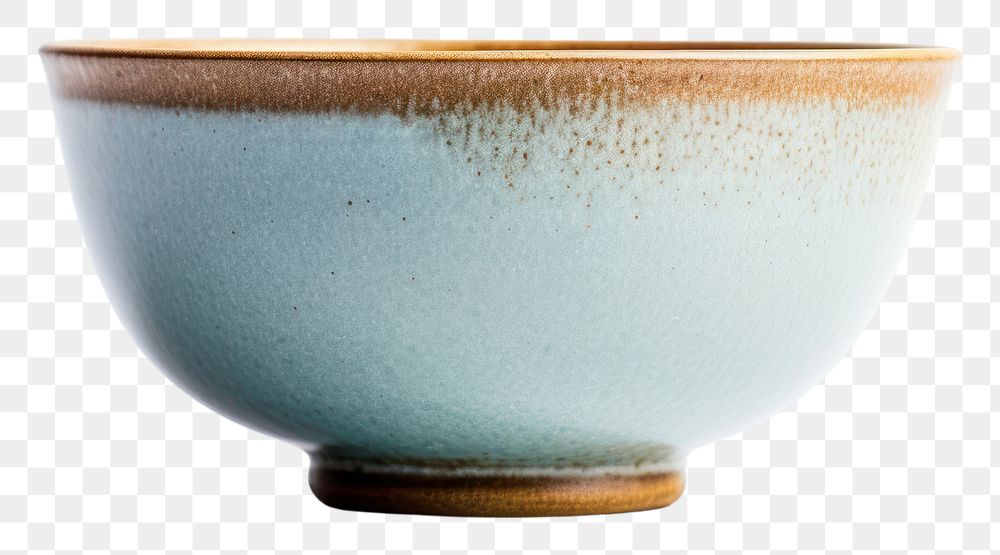 PNG Pottery two tone colored bowl pottery porcelain art.