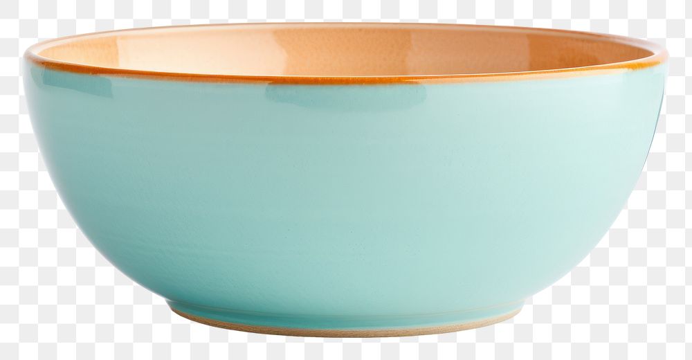PNG Pottery two tone colored bowl jacuzzi tub mixing bowl.