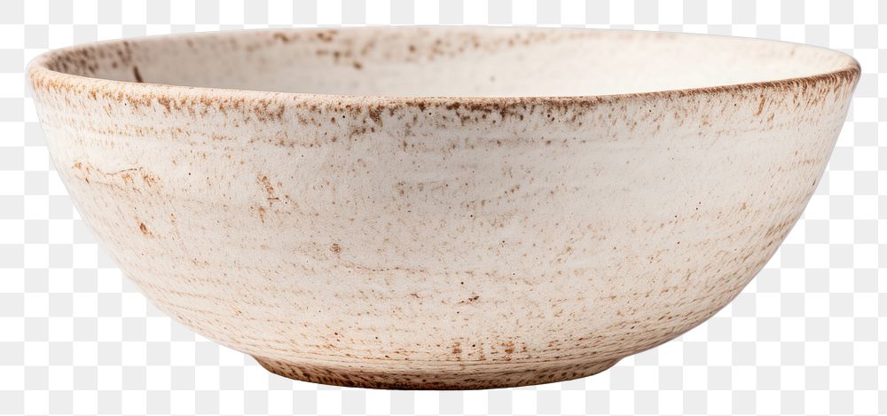 PNG Pottery off-white bowl pottery porcelain produce.
