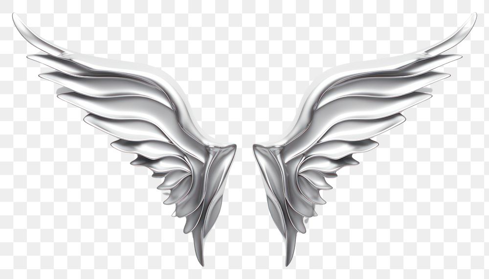 PNG Silver white wing 