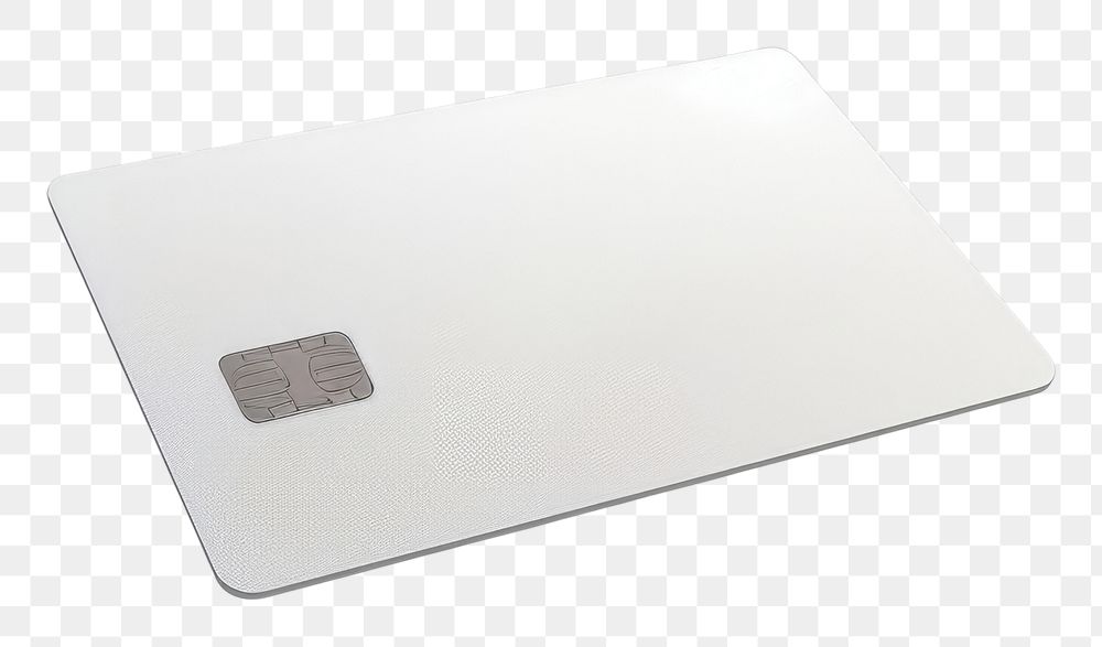 PNG Credit card mockup white background electronics technology.