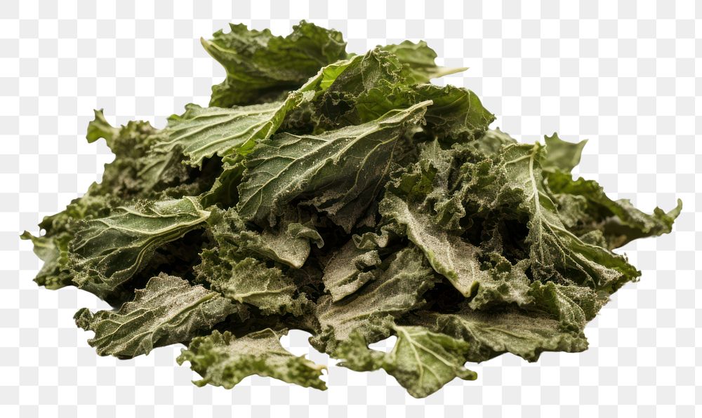 PNG Kale chips vegetable plant herbs. AI generated Image by rawpixel.