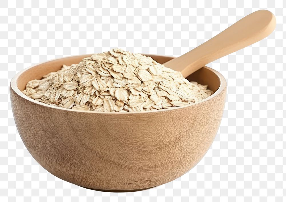PNG Oatmeal breakfast food bowl. AI generated Image by rawpixel.